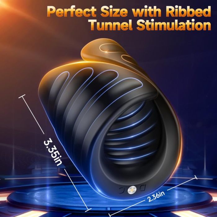 APP Control and 9 Vibration Modes Male Masturbator Penis Training Vibrator