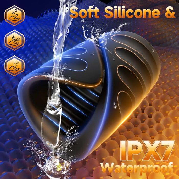 APP Control and 9 Vibration Modes Male Masturbator Penis Training Vibrator