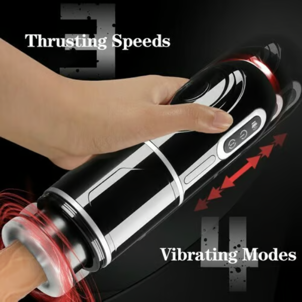 💥NEW YEAR GET FREE LUBE💥 7 Thrusting Rotation Male Masturbation with Suction Base