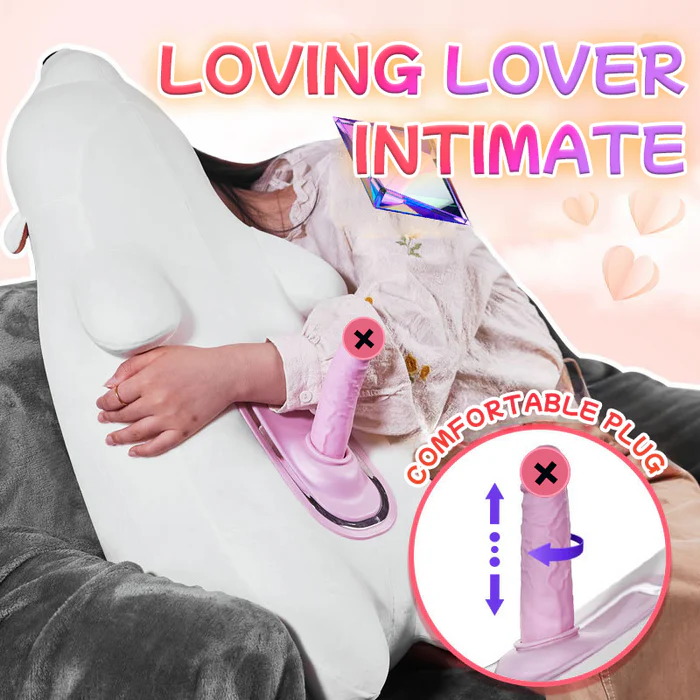 Hellofuntoys™ Discreet Polar Bear Pillow Remote Control Sex Machine