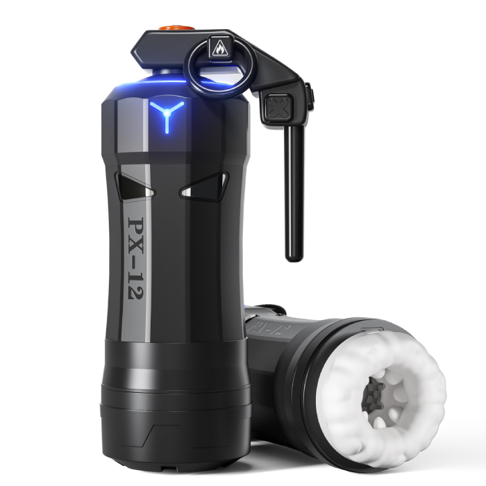 Grenade 8 Thrusting 10 Vibration Modes Automatic Heating Masturbator