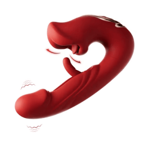 Hellofuntoys™ G Spot Vibrator: 7 Modes for Clitoral Stimulation, Thrusting Dildo & Anal Play