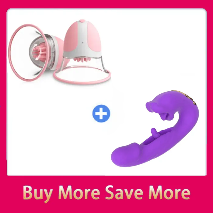 Hellofuntoys™ 10 Vibration 360 Rotation Stimulating Nipple Suction Cup Clitoral Stimulator