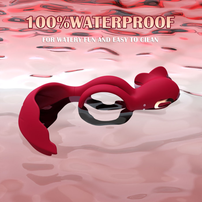 Hellofuntoys™ Waterproof Dual-Stimulation Cock Ring – 12 Vibration Modes for Enhanced Pleasure