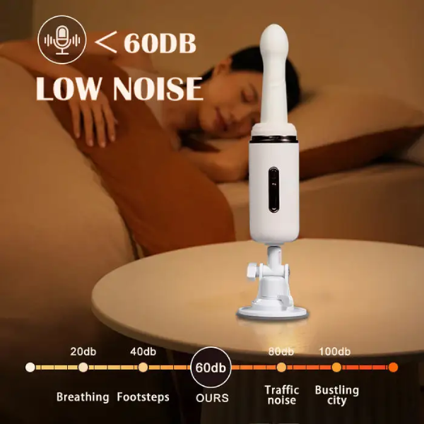 Hellofuntoys™ Heating 7 Thrusting 7 Vibrating Heating Sex Machine