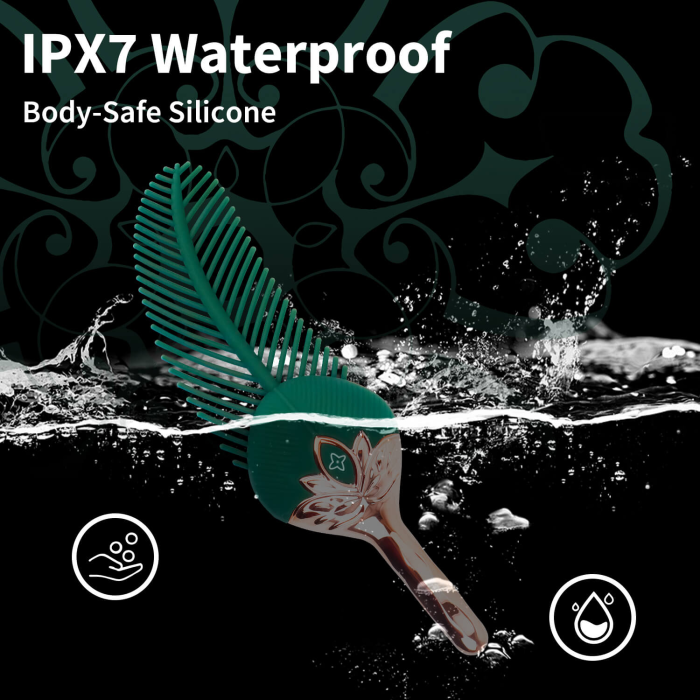 Hellofuntoys Vibrating Feather Tickler For Arousing And Foreplay