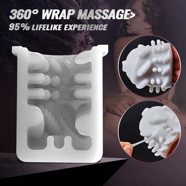 Hellofuntoys & Godwin Stepless Variable Speed Masturbator Handsfree