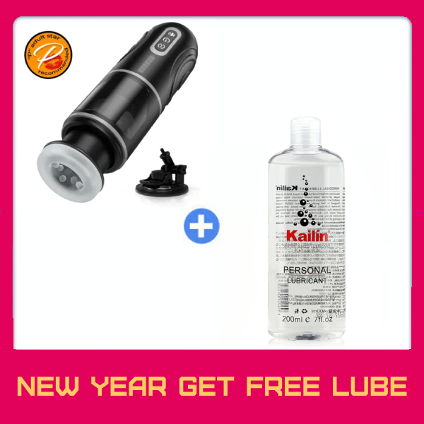 💥NEW YEAR GET FREE LUBE💥 7 Thrusting Rotation Male Masturbation with Suction Base