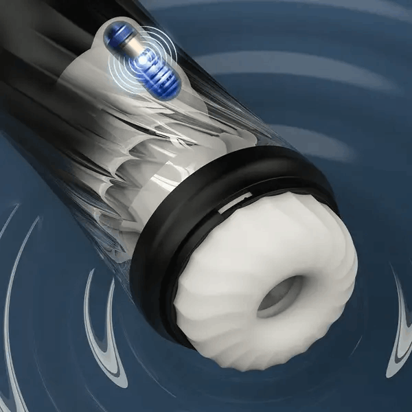 Hellofuntoys™ Ultra High Speed Male Masturbator Twisting Thrusting Vibrating