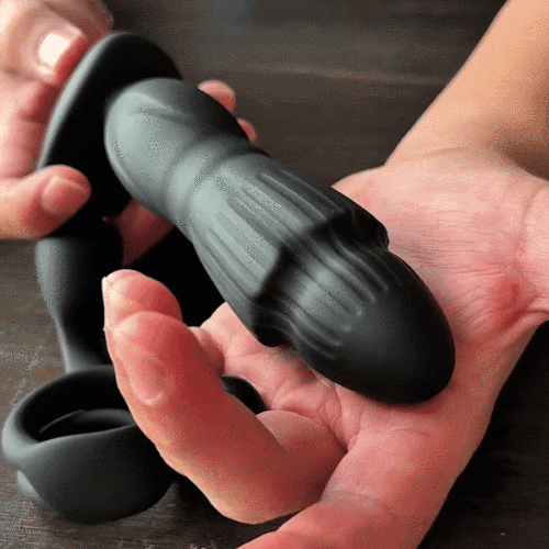 3 Thrusting Expanding & 9 Vibration Modes Thrusting Anal Expansion Prostate Massager