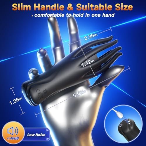 Hellofuntoys™ 2-in-1 Male Vibrator & Masturbator - 10 Powerful Vibrations for Penis Training & Stimulation