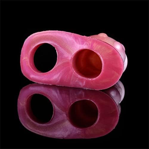 Hellofuntoys™ 7.16  Monster Penis Extender Sleeve – Soft Silicone Enlargement Sleeve with Cock Ring for Men