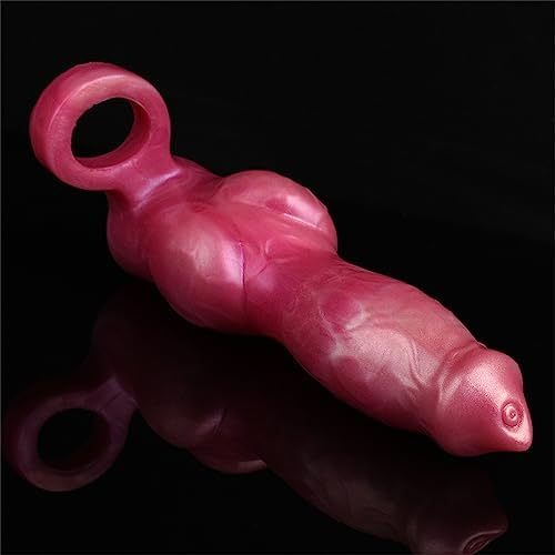 Hellofuntoys™ Male Penis Sleeve Enlarger – Soft Silicone Extension Sleeve with Cock Ring, 1.77in Solid Length