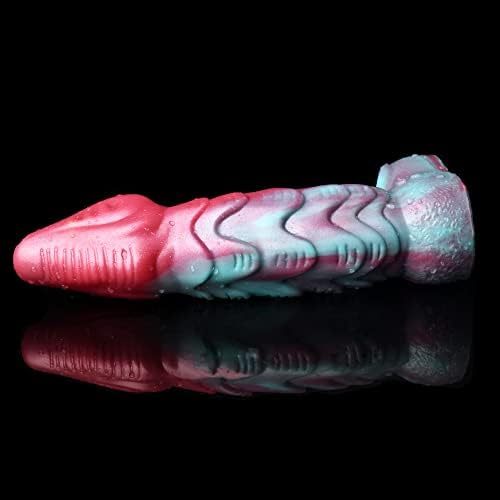 Hellofuntoys™ 8.27  Octopus Penis Extender Sleeve – Realistic Silicone Enlargement Sleeve with Penis Ring for Men