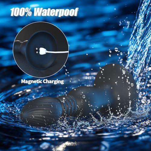 Hellofuntoys™ Super Strong Suction Cup Remote Control Thrust Vibration, Anal Trainer for Men, Women & Couples