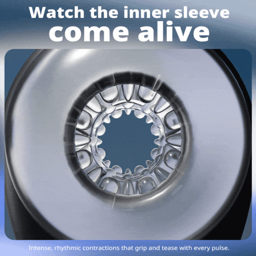 2025 Latest Hands-Free Waist-Strap Thrusting & Vibrating Male Masturbator with Remote Control