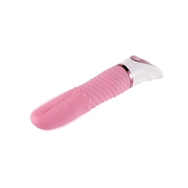 Jolty Tongue Realistic ​High-Quality Silicone Soft Clitoral Tongue Vibrator
