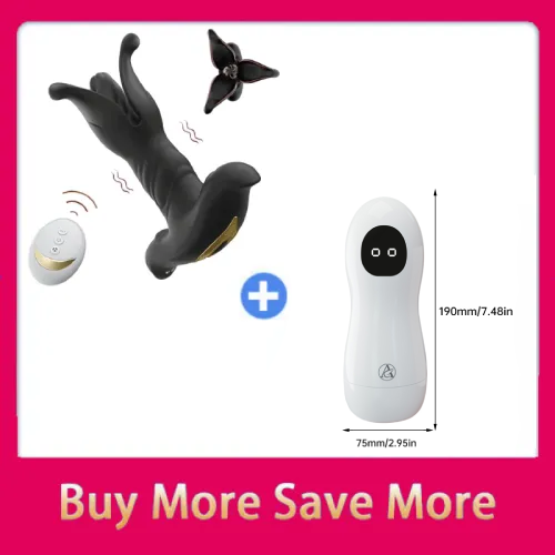 Hellofuntoys™ Remote Control 9 Tension Shock Flapping Thrusting Vibrating Butt Plug Prostate Massager