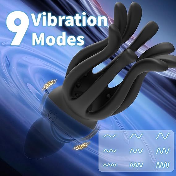 4 In 1 Super Strong Vibration 9 Different Vibration Modes Unisex Sex Toy