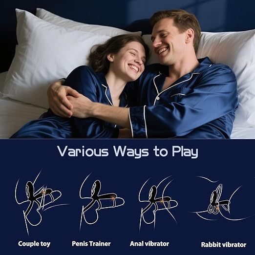 360° Twisting 10 Modes G-Spot Stimulator Penis Sleeve Extender Couples Vibrator for Men Women