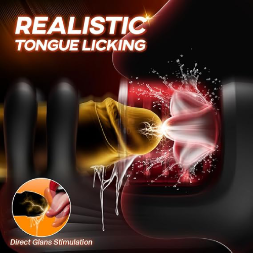 Hellofuntoys Finger 2.0 Penis Vibrators – 9 Vibration 9 Pinch & 9 Rotation Glans Trainer