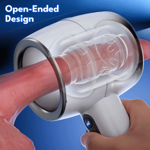 Hellofuntoys™ Automatic 3 Frequency Telescopic Handheld Male Masturbator