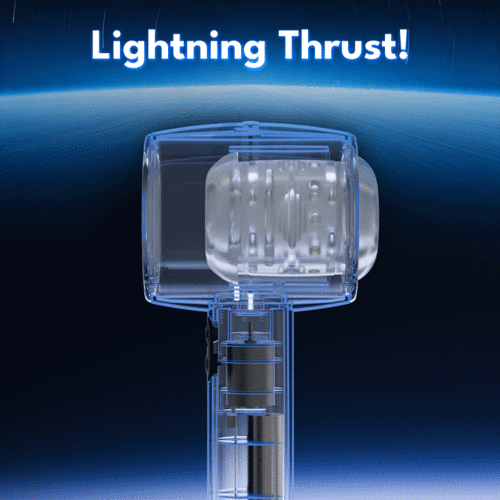 Hellofuntoys™ Automatic 3 Frequency Telescopic Handheld Male Masturbator