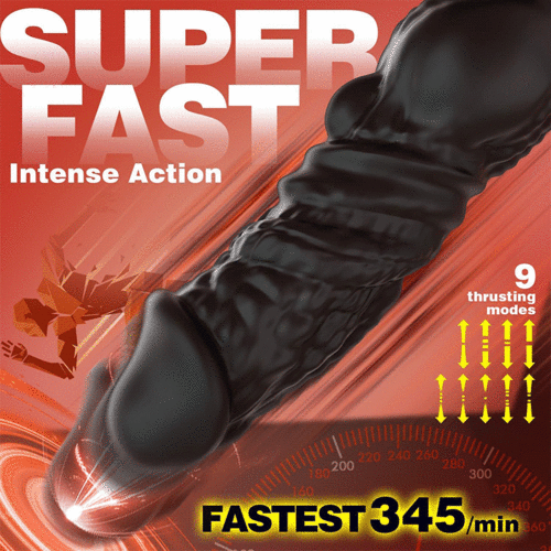 Strong Strike Enhanced Version 6-in-1 Rapid Thrusting Remote & App-Controlled Prostate Massager