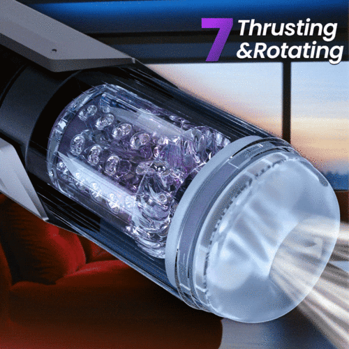 Queen Kendal - 7 Mode Vacuum Sucking & Vibrating Masturbator with LCD Display