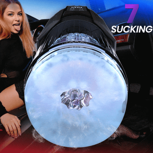 Queen Kendal - 7 Mode Vacuum Sucking & Vibrating Masturbator with LCD Display