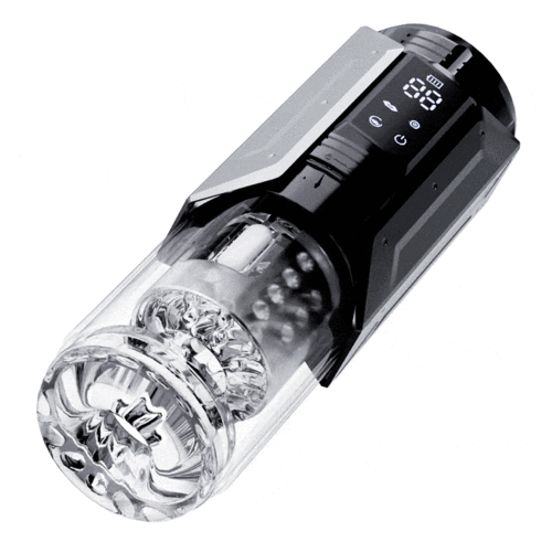 Queen Kendal - 7 Mode Vacuum Sucking & Vibrating Masturbator with LCD Display