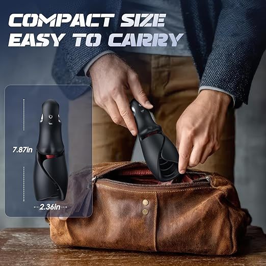 AI Smart APP Control 10 Licking & Vibrating Modes Glans Trainer