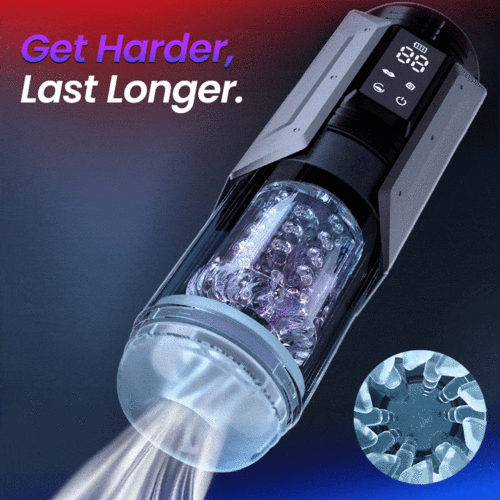 Queen Kendal - 7 Mode Vacuum Sucking & Vibrating Masturbator with LCD Display