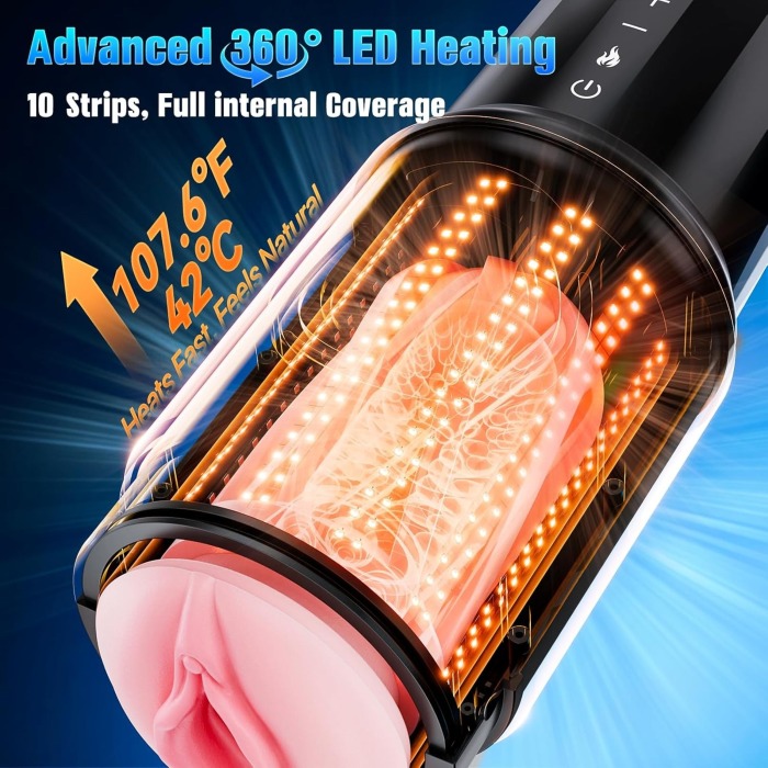 Hellofuntoys™ EINSEO APP Control Thrusting Heating Male Stroker
