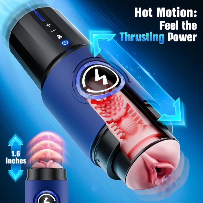 Hellofuntoys™ EINSEO APP Control Thrusting Heating Male Stroker