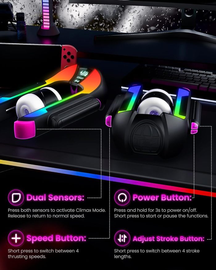 XS Pro Brushless Motor Masturbator With Advanced AI Interactive Technology