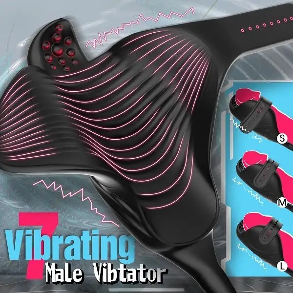 Hellofuntoys™ 7 Thrusting 7 Vibrating Prostate Massager & Penis Vibrator For Men Couple Sex Toy