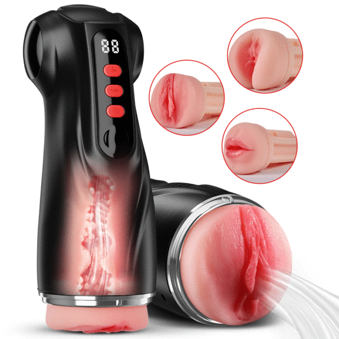 US$ 79.99 - AI Sync App Control 9 Sucking & 9 Vibrating 3 Sleeves Sets Male Masturbator Sex Toys - www.hellofuntoys.com US$ 79.99 - AI Sync App Control 9 Sucking & 9 Vibrating 3 Sleeves Sets Male Masturbator Sex Toys - www.hellofuntoys.com