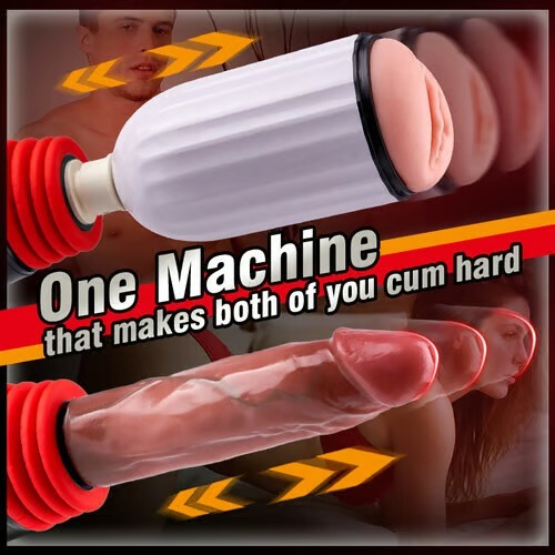 Hellofuntoys™ 2 in 1 Thrusting Heating Sex Machine with Remote Control