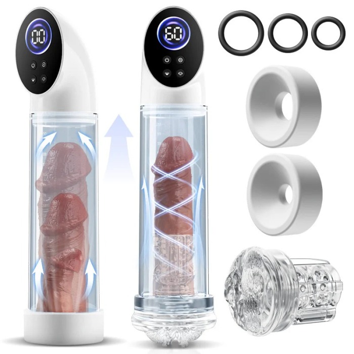 Hellofuntoys™ 6 Smart Suction Enlargement Pump with Transparent Sleeve