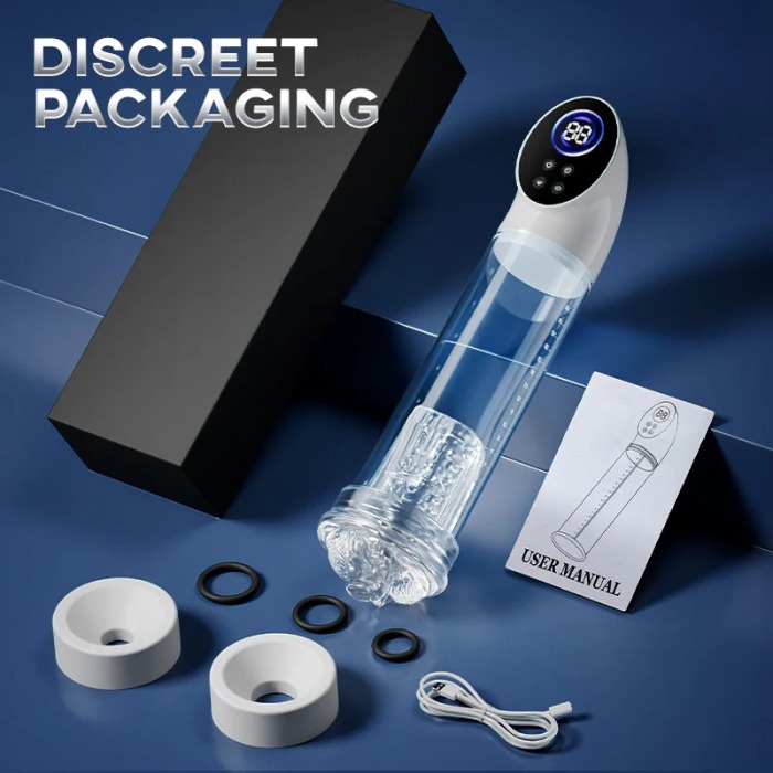 Hellofuntoys™ 6 Smart Suction Enlargement Pump with Transparent Sleeve