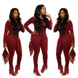Off Shoulder Solid Elastic Jumpsuits LM9029