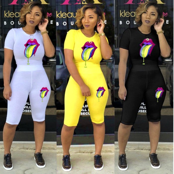 New Arrival Slim Bodycon Comfy Short Suits LMM8056