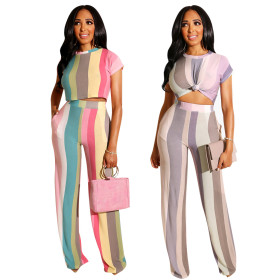 New Design Multicolor Two-Piece Women Sets QQM3732