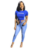 Factory Price Casual Short Sleeve Women T-Shirt WY6551