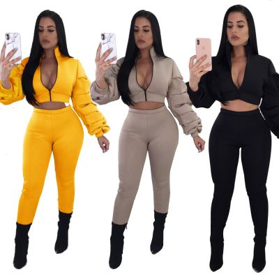 Hot Sale Autumn Pure Color Thicken Outfits For Women ORY5064