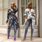 Unique Long Sleeve Belted Shirt For Daily Wear ML7182
