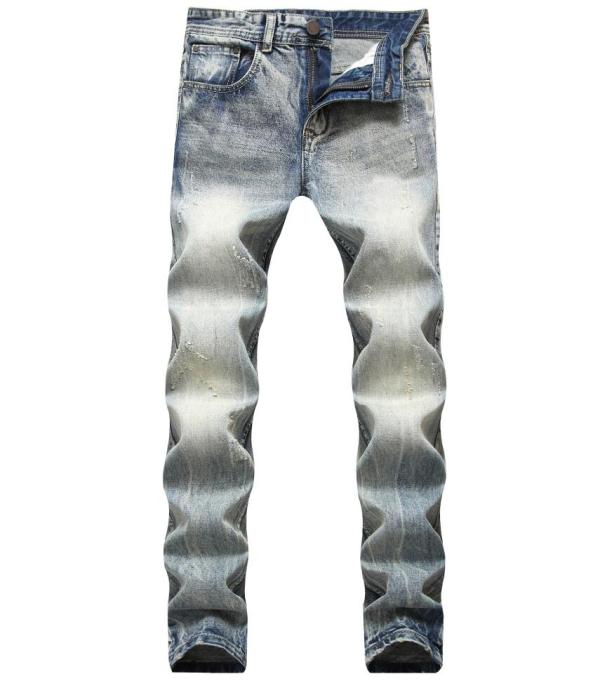 Straight retro jeans thick cotton autumn and winter TX5018