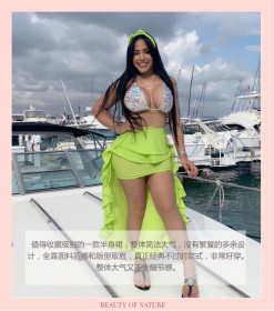 Sexy street trendy irregular skirt skirt skirt TY1080