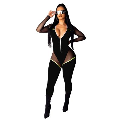 Mesh Stitching Tight Sports Pants ZSG0197